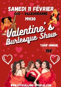Valentine's Burlesque Show Lyon